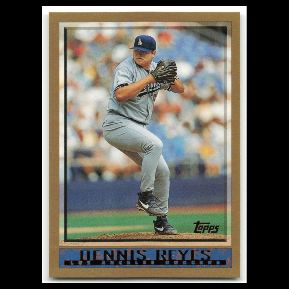 Dennis Reyes #443 1998 Topps Los Angeles Dodgers Baseball Card MLB NM