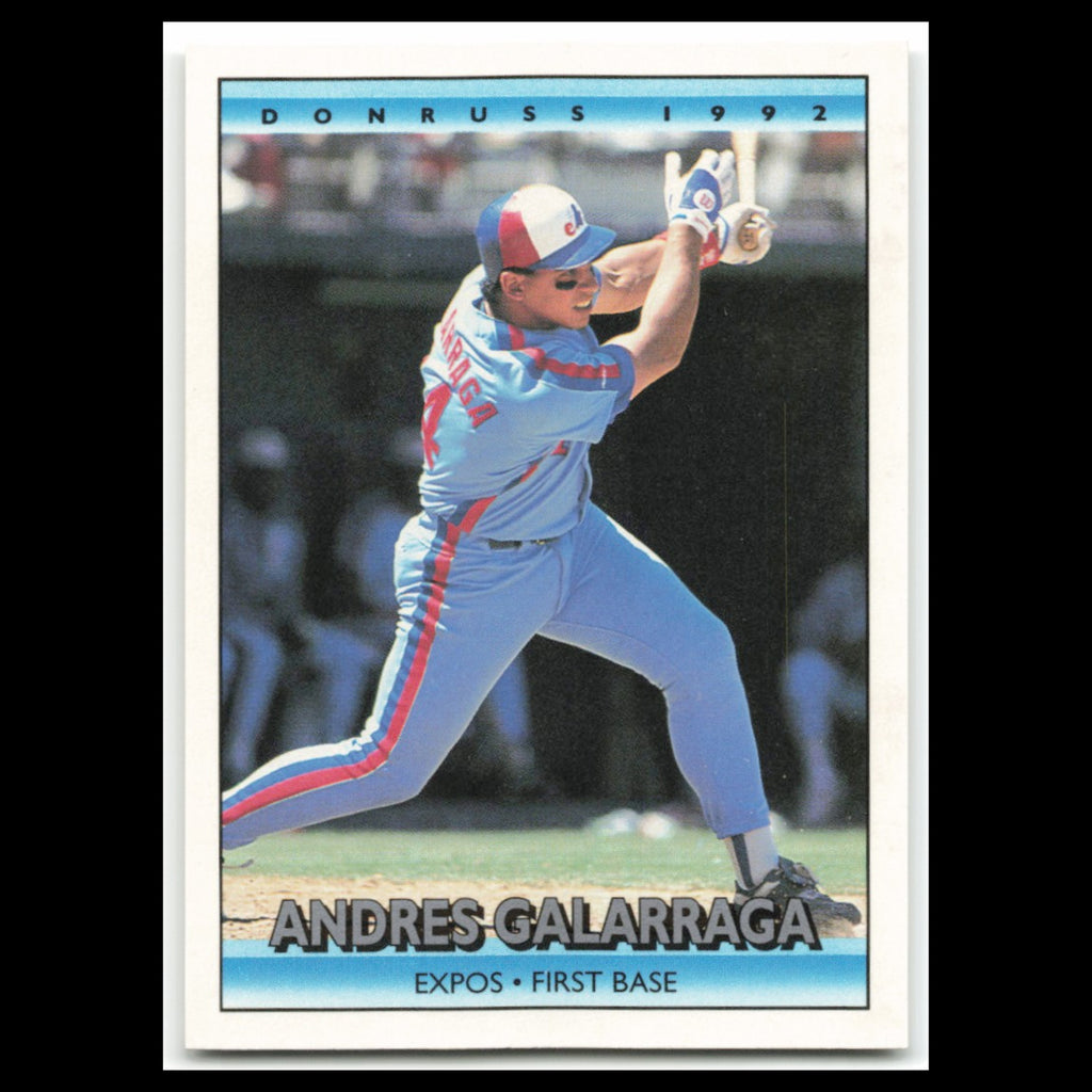 Andres Galarraga #355 1992 Donruss Montreal Expos Baseball Card MLB NM