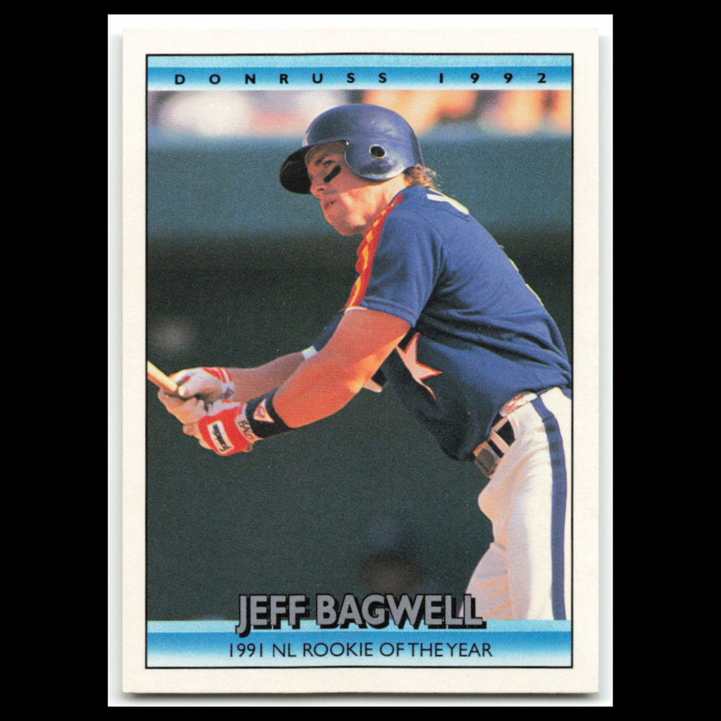 Jeff Bagwell #BC6 1992 Donruss Houston Astros Baseball Card MLB NM