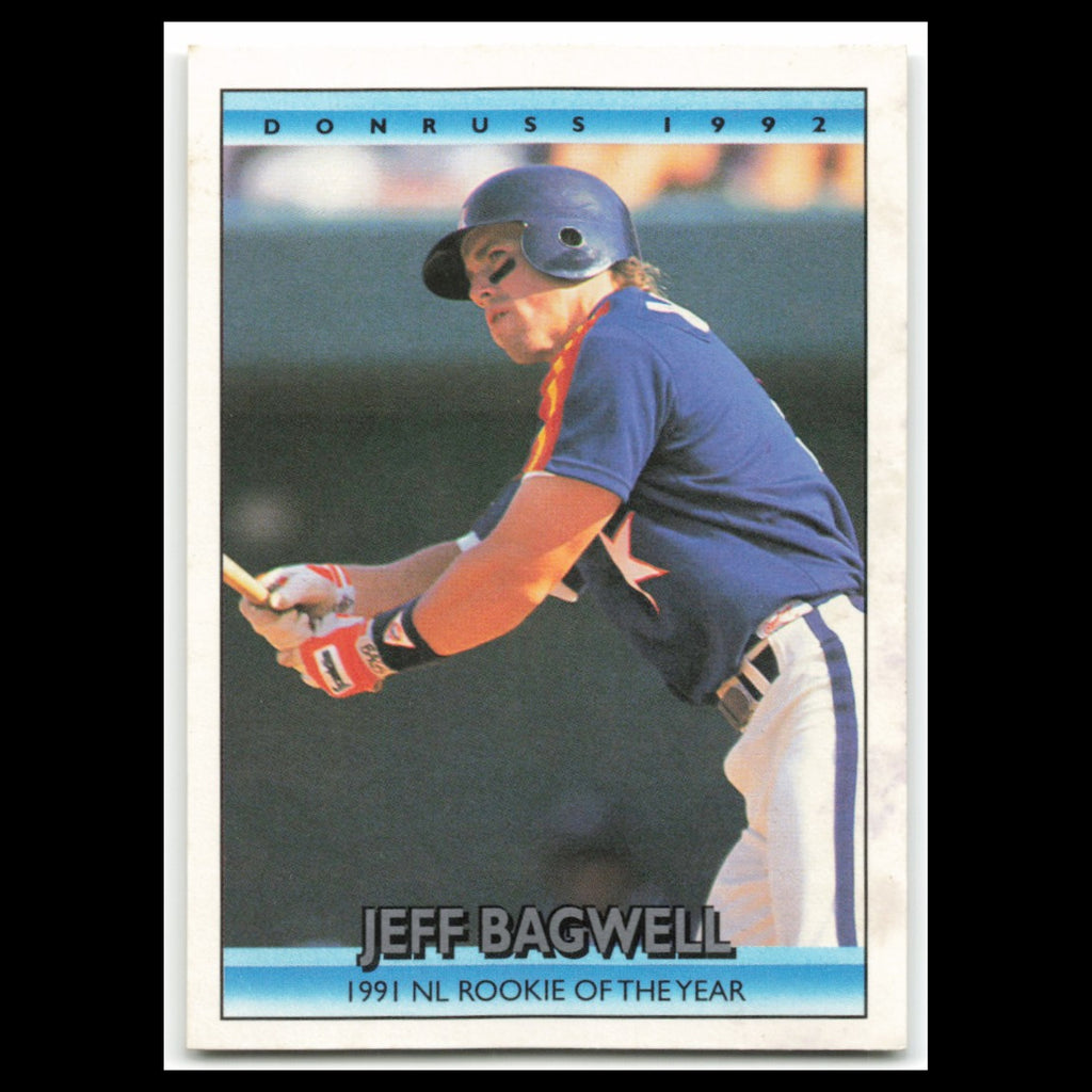 Jeff Bagwell #BC6 1992 Donruss Houston Astros Baseball Card MLB NM