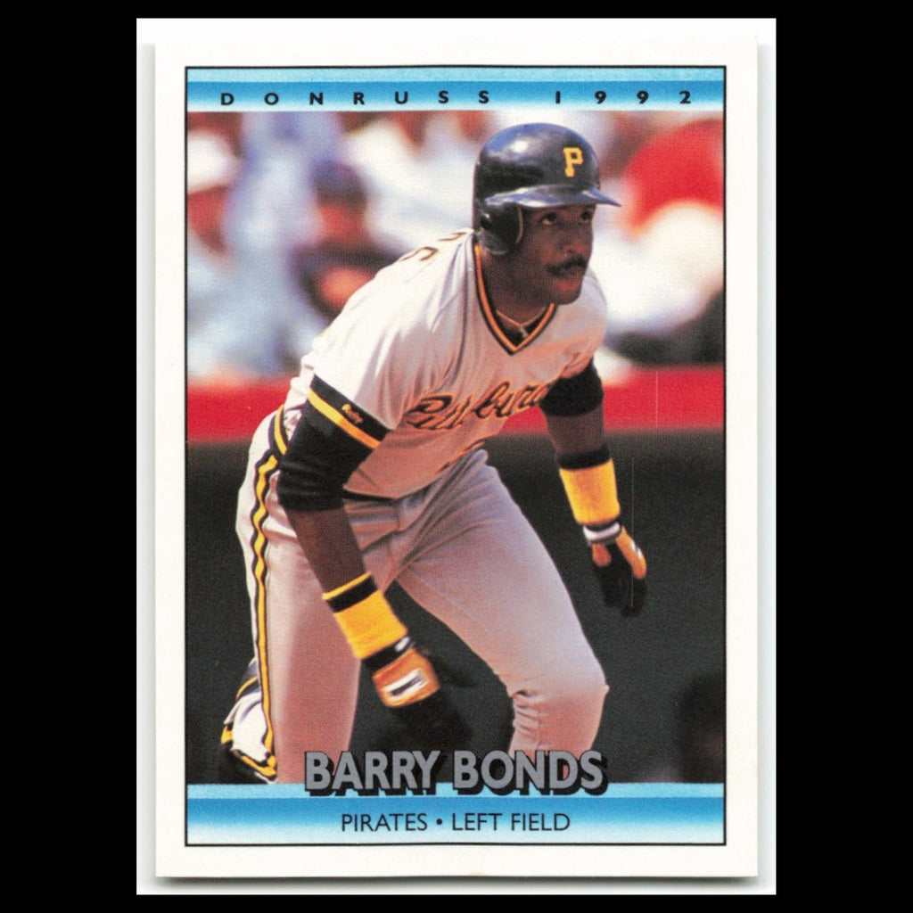 Barry Bonds #243 1992 Donruss Pittsburgh Pirates Baseball Card MLB NM