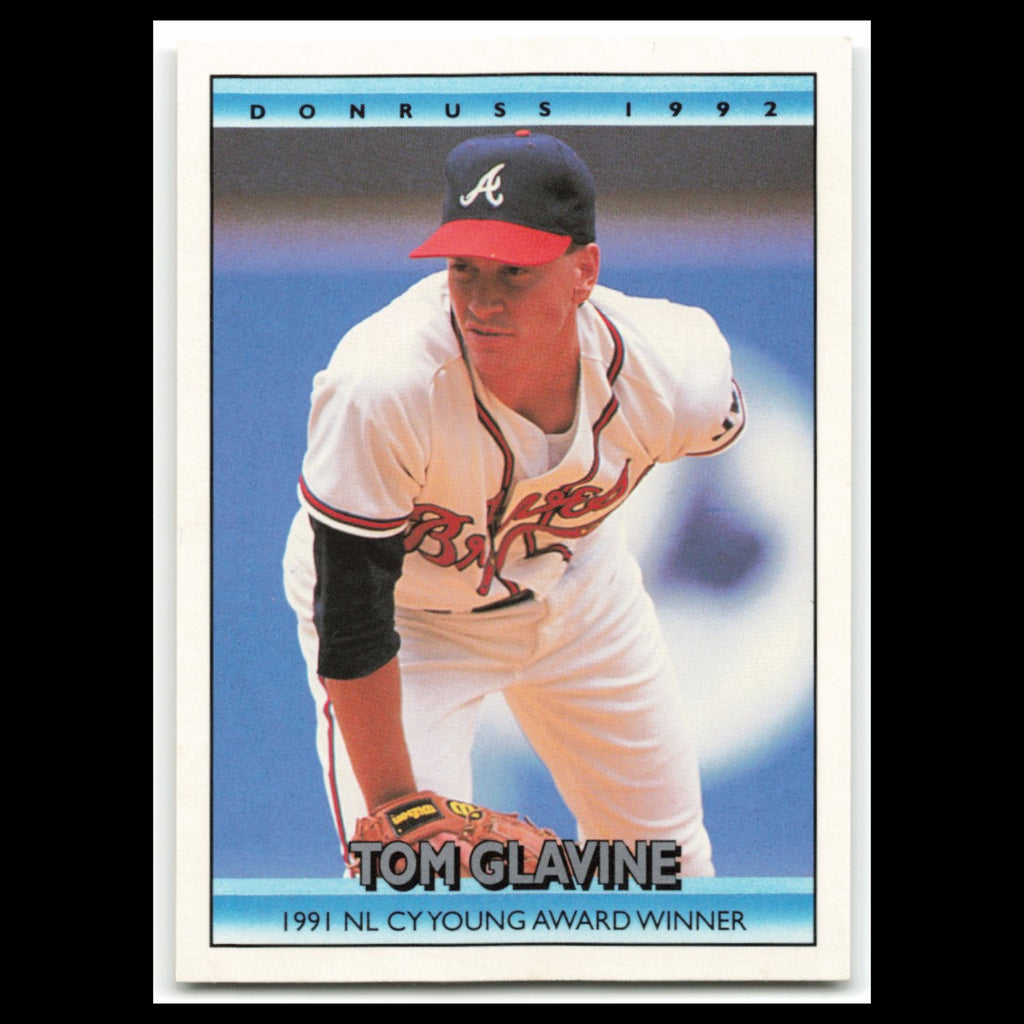 Tom Glavine #BC4 1991 Donruss Atlanta Braves Baseball Card MLB NM