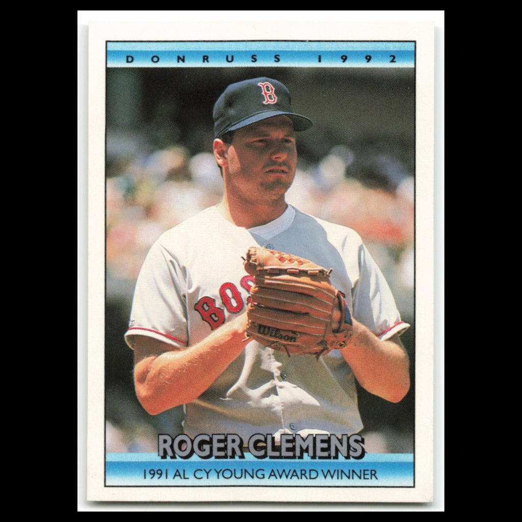 Roger Clemens #BC3 1992 Donruss Boston Red Sox Baseball Card MLB NM