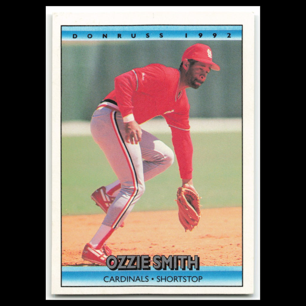 Ozzie Smith #432 1992 Donruss St. Louis Cardinals Baseball Card MLB NM