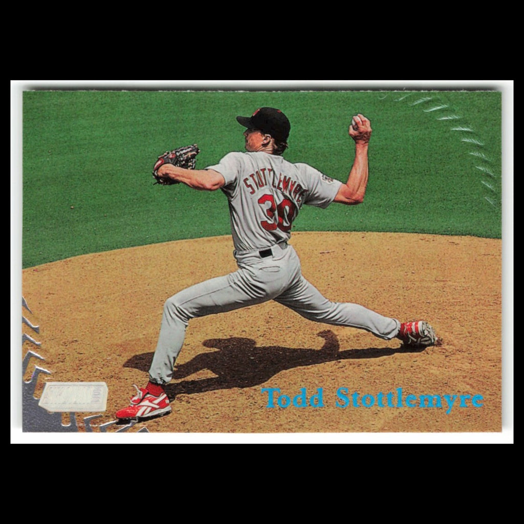 Todd Stottlemyre #74 1998 Topps Stadium Club St. Louis Cardinals Baseball Card