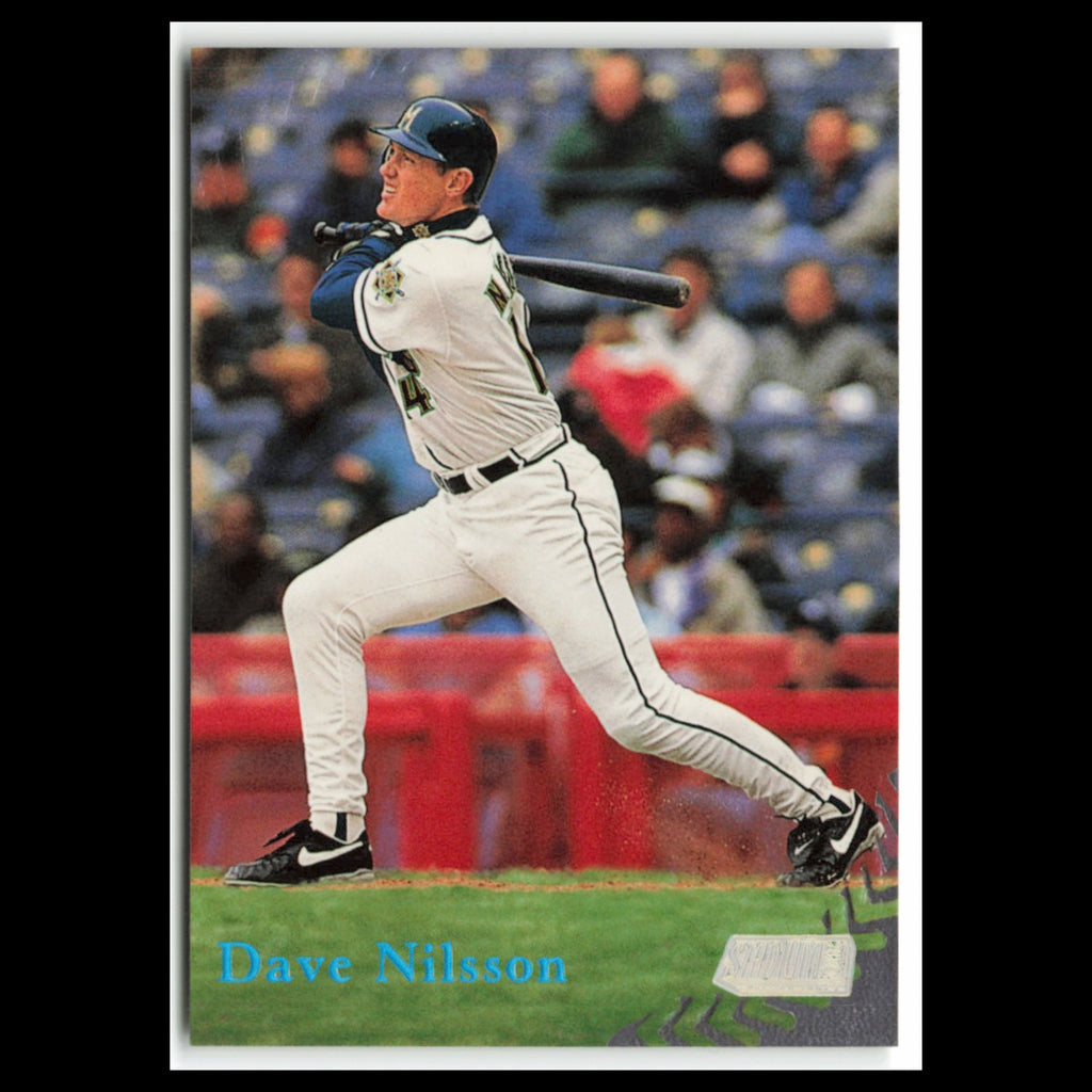 Dave Nilsson #118 1998 Topps Stadium Club Milwaukee Brewers Baseball Card MLB NM