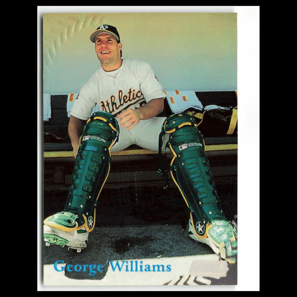 George Williams #109 1998 Topps Stadium Club Oakland Athletics Baseball Card MLB