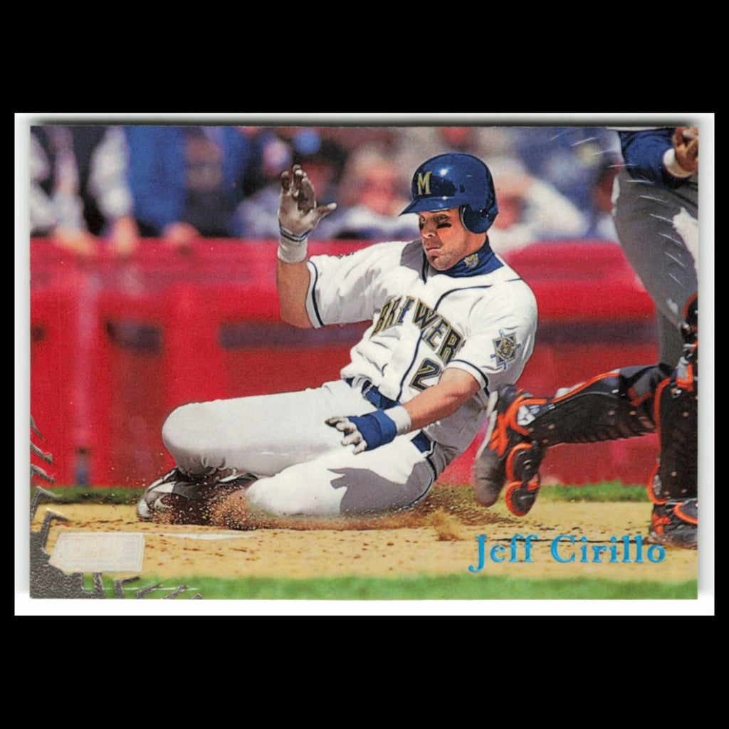 Jeff Cirillo #47 1998 Topps Stadium Club Milwaukee Brewers Baseball Card MLB NM