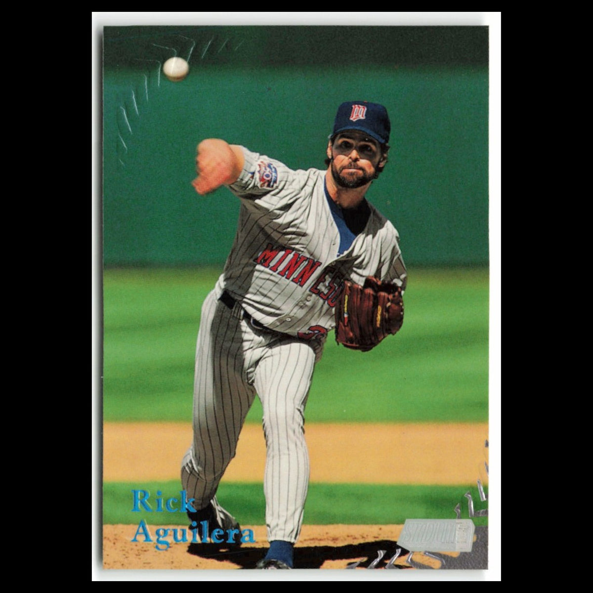 Rick Aguilera #349 1998 Topps Stadium Club Minnesota Twins Baseball Card MLB NM
