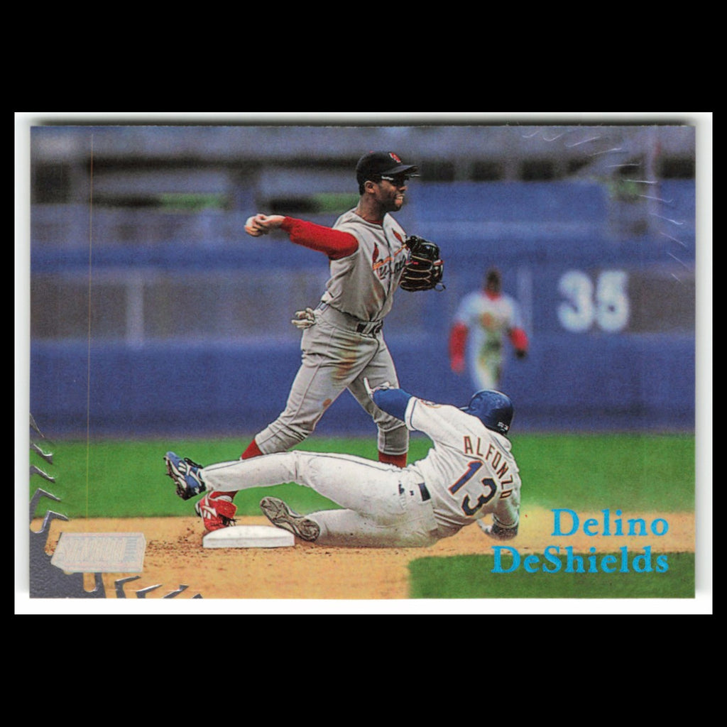 Delino DeShields #48 1998 Topps Stadium Club St. Louis Cardinals Baseball Card