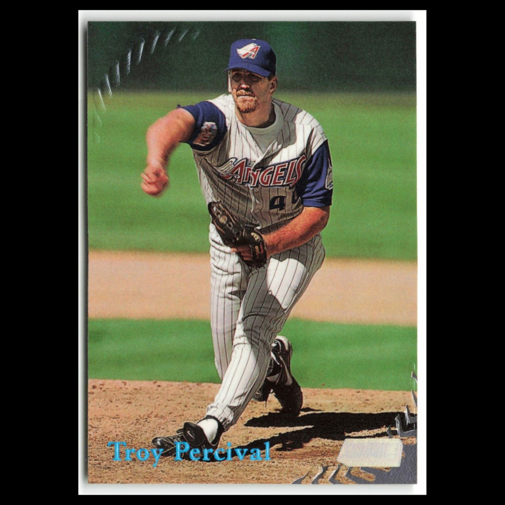 Troy Percival #76 1998 Topps Stadium Club Anaheim Angels Baseball Card MLB NM