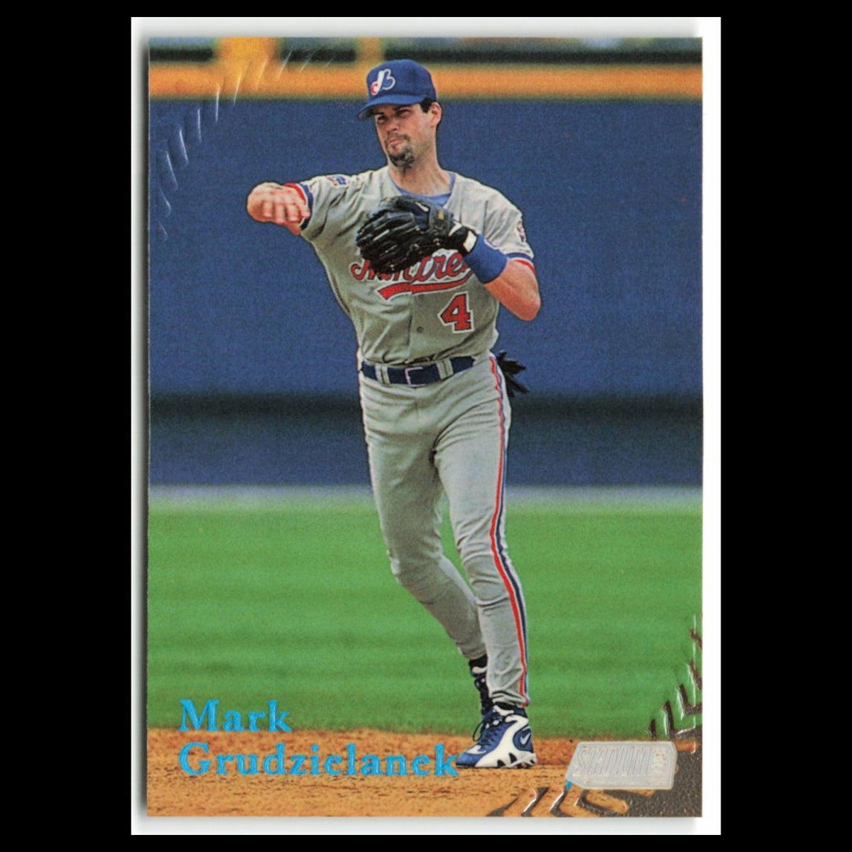 Mark Grudzielanek #112 1998 Topps Stadium Club Montreal Expos Baseball Card MLB