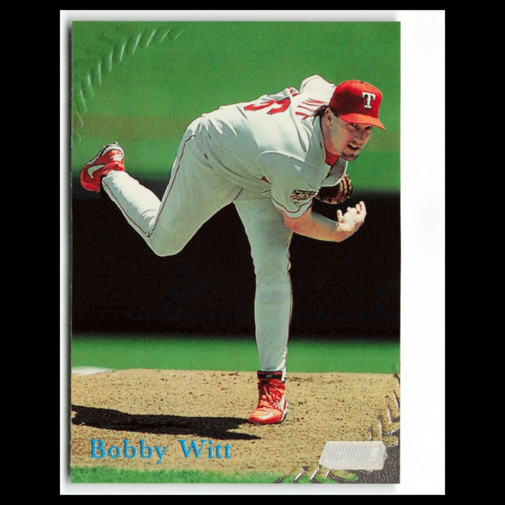 Bobby Witt #351 1998 Topps Stadium Club Texas Rangers Baseball Card MLB NM