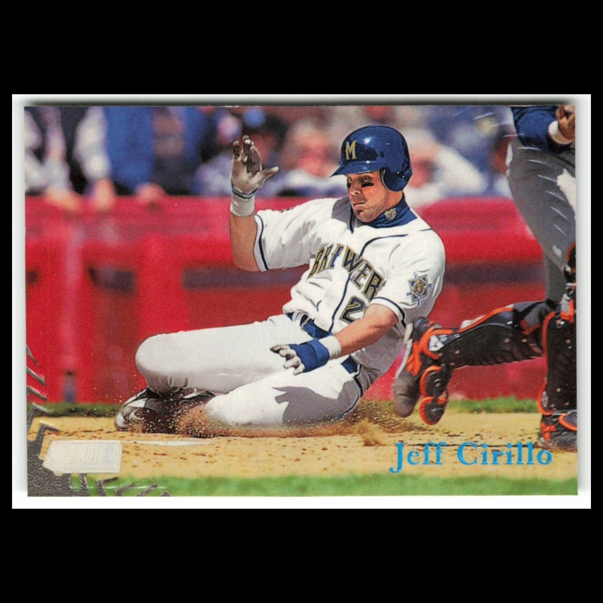 Jeff Cirillo #47 1998 Topps Stadium Club Milwaukee Brewers Baseball Card MLB NM
