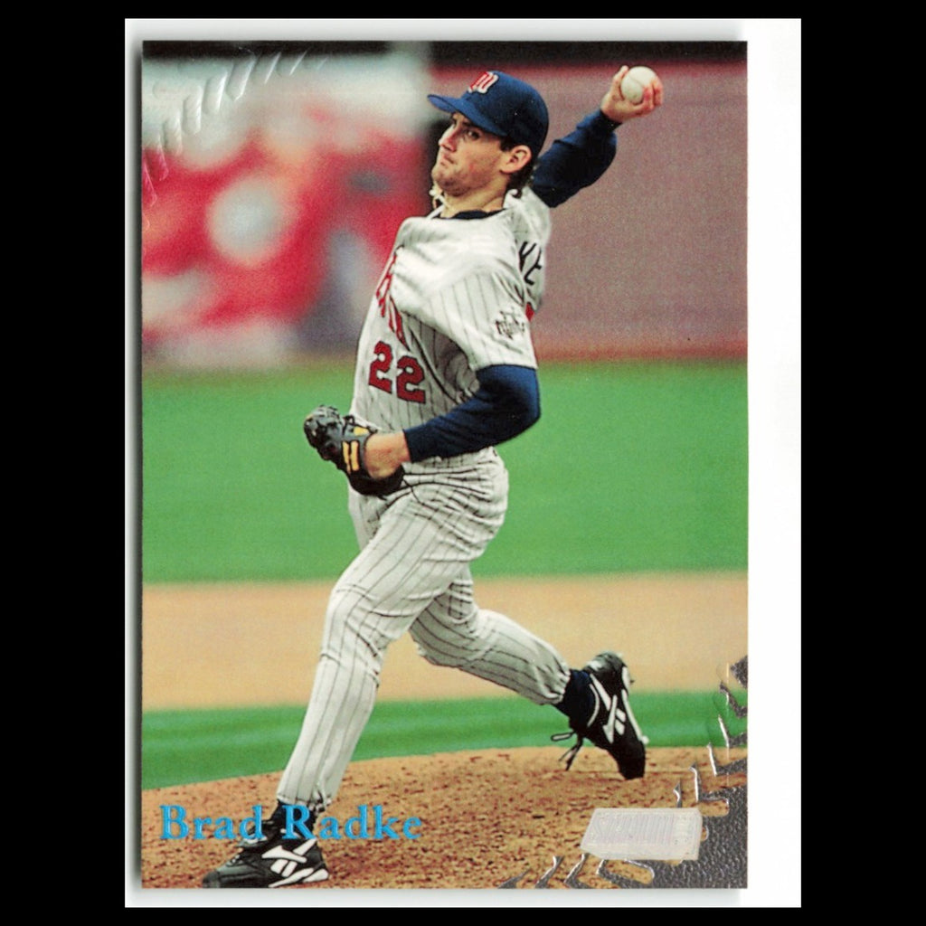 Brad Radke #277 1998 Topps Stadium Club Minnesota Twins Baseball Card MLB NM