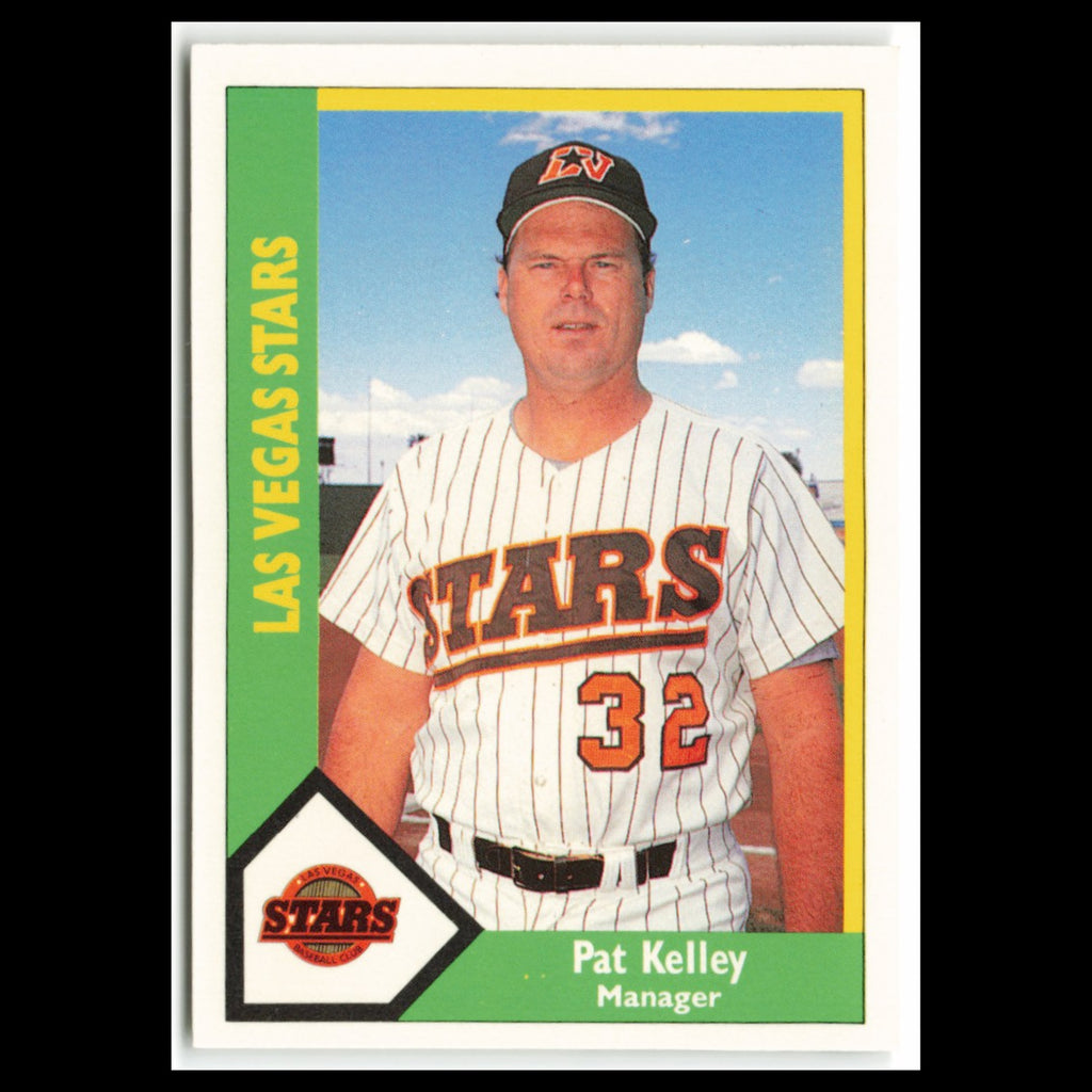 Pat Kelly #22 1990 CMC Pacific Leauge Las Vegas Stars Baseball Card MLB NM
