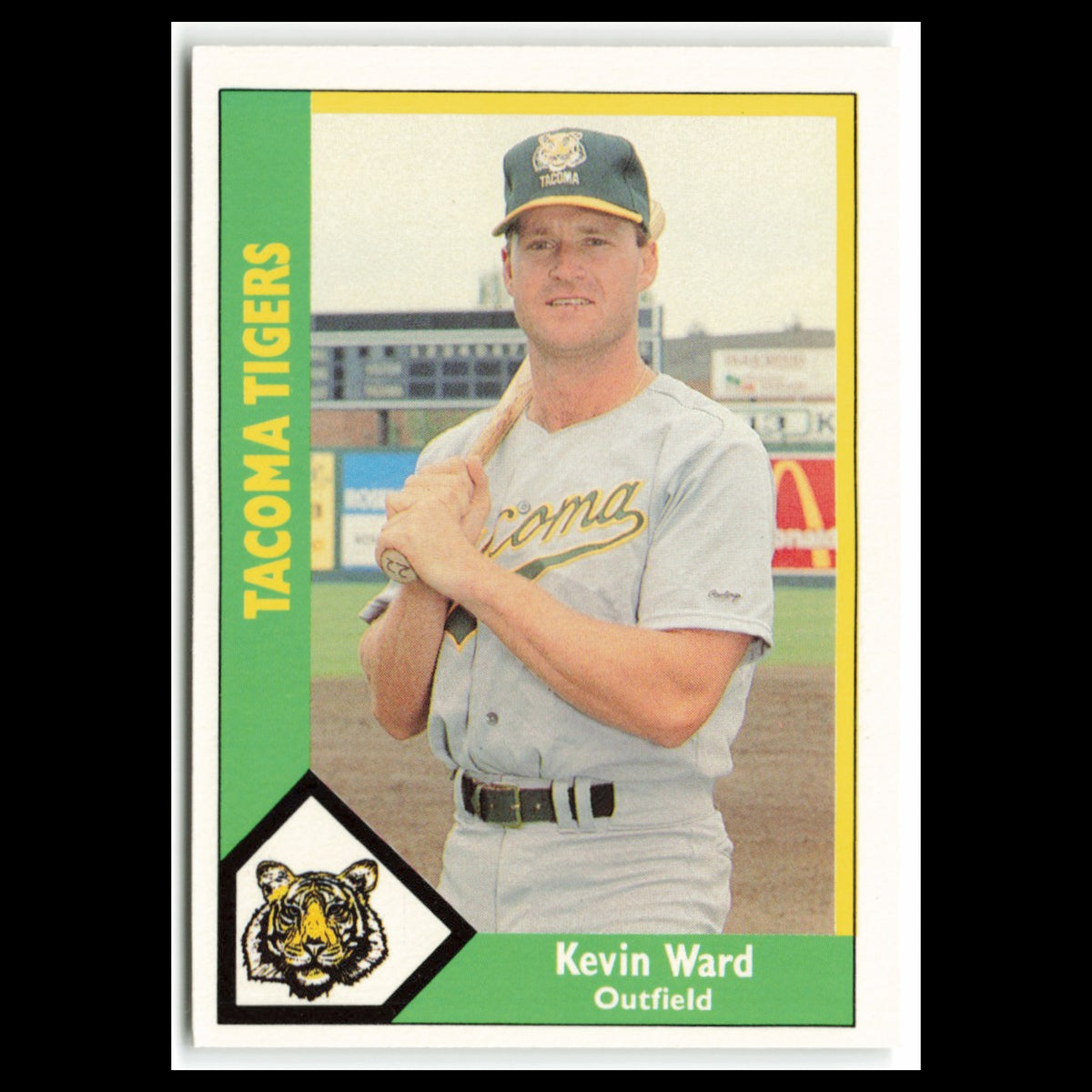 Kevin Ward #25 1990 CMC Pacific Leauge Tacoma Tigers Baseball Card MLB NM