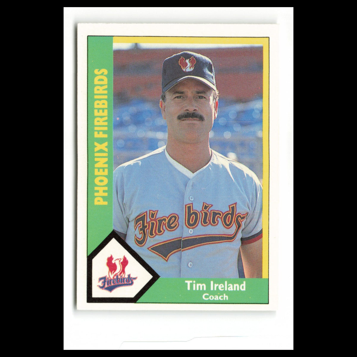 Tim Ireland #25 1990 CMC Pacific Leauge Phoenix Firebirds Baseball Card MLB NM