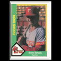 Scott Servais #21 1990 CMC Pacific Leauge Tucson Toros Baseball Card MLB NM