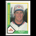 Tom Drees #3 1990 CMC Pacific Leauge Vancouver Canadians Baseball Card MLB NM