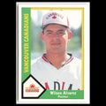 Wilson Alvarez #1 1990 CMC Pacific Leauge Vancouver Canadians Baseball Card MLB