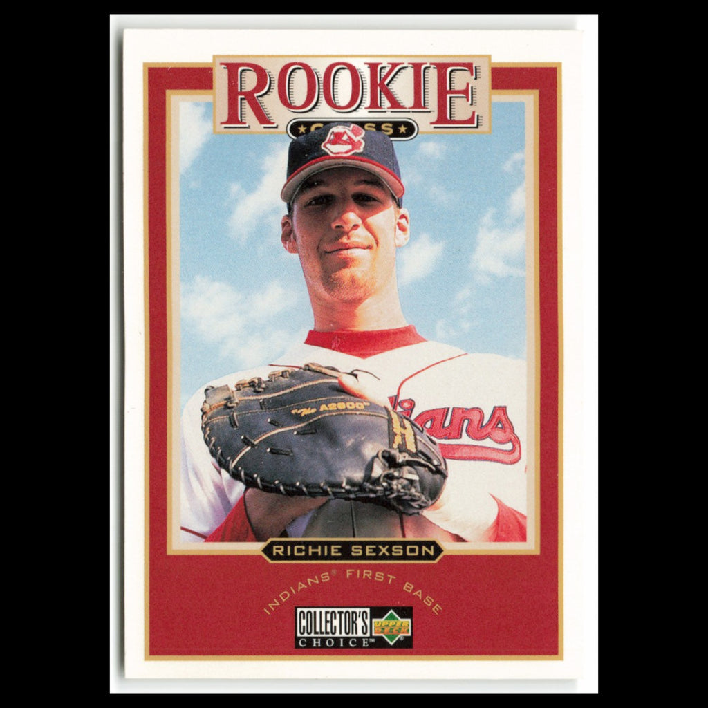 Richie Sexson Rookie #463 1997 Collectors Choice Cleveland Indians Baseball Card
