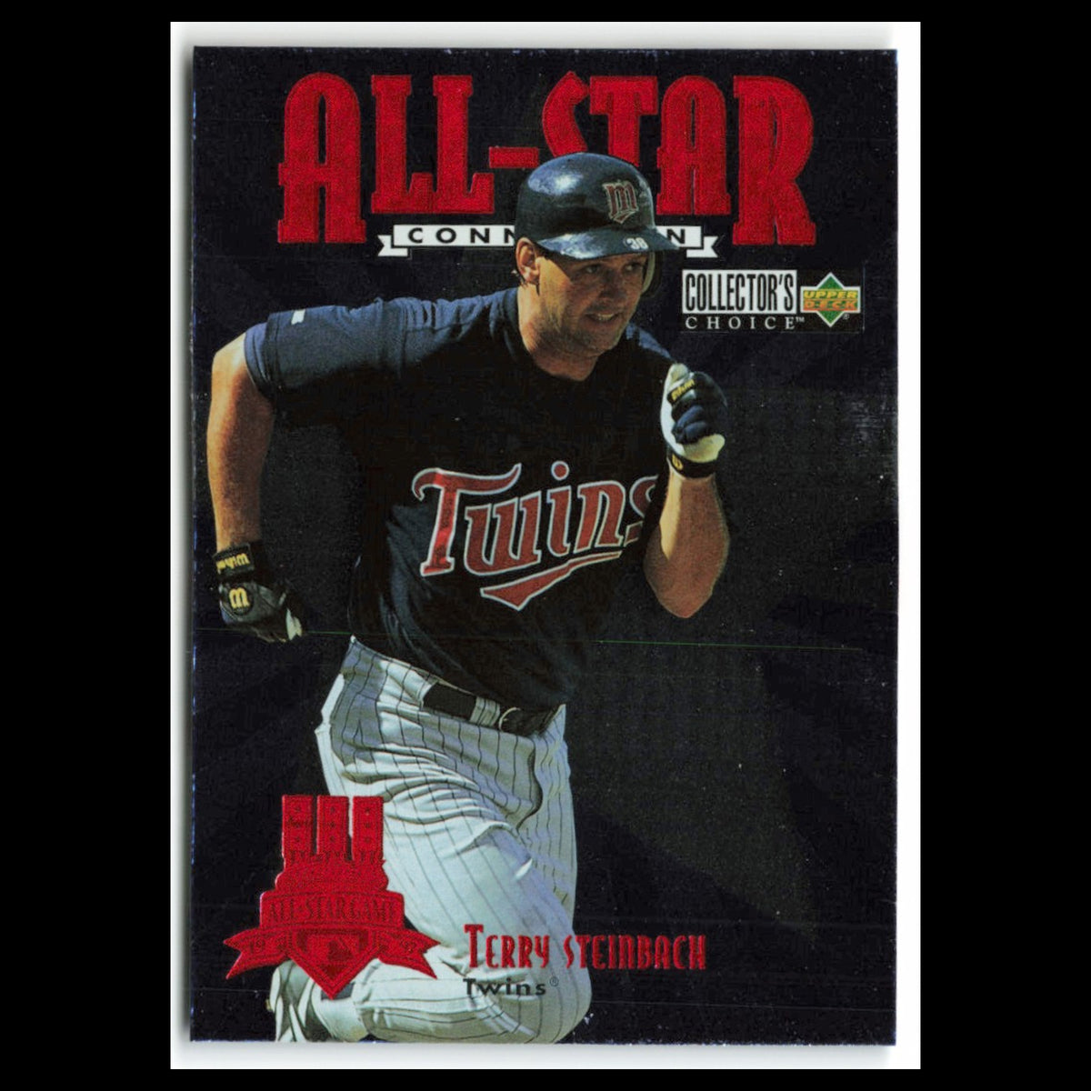 Terry Steinbach #17 1997 Collectors Choice All-Star Connection Minnesota Twins