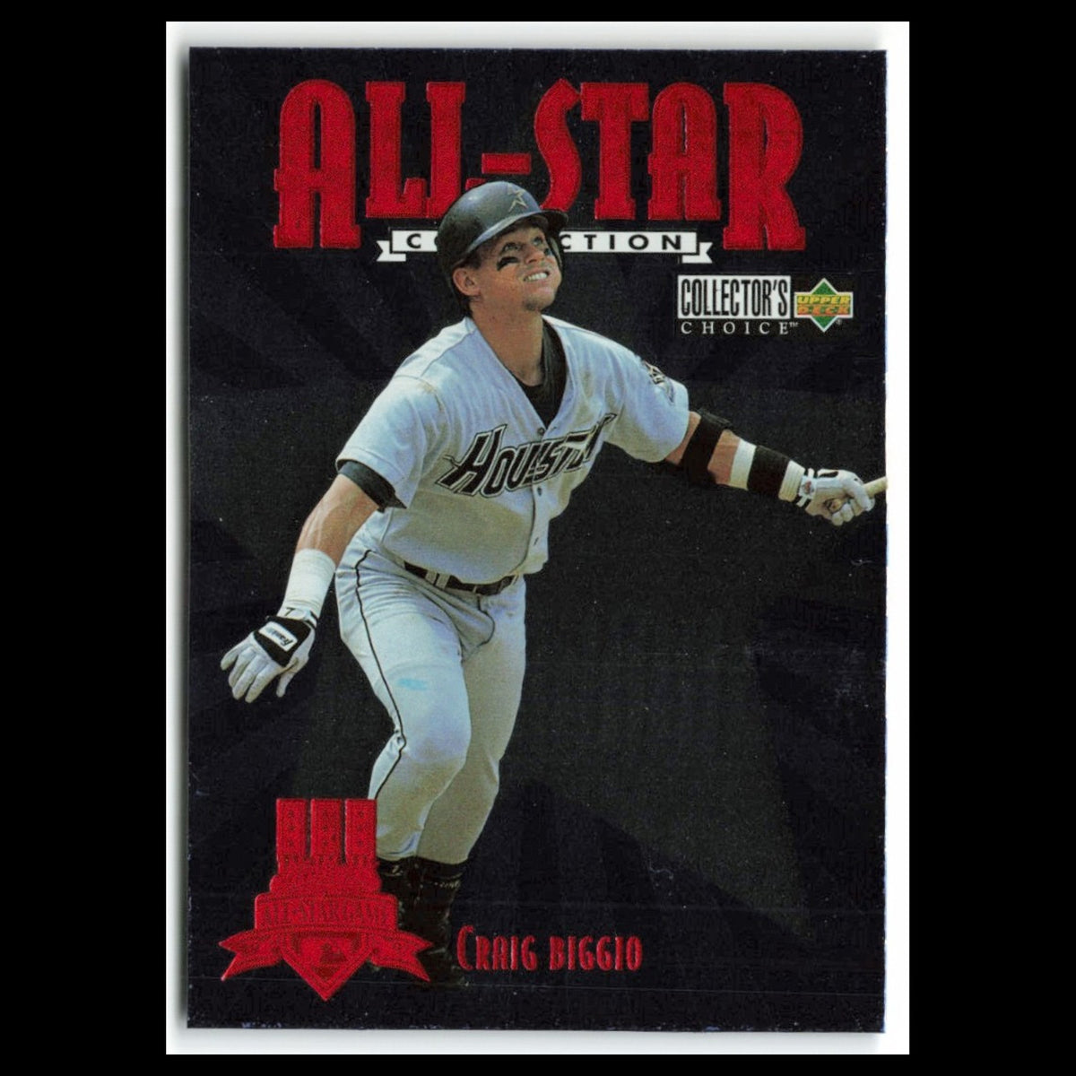 Craig Biggio #20 1997 Collectors Choice All-Star Connection Houston Astros Card