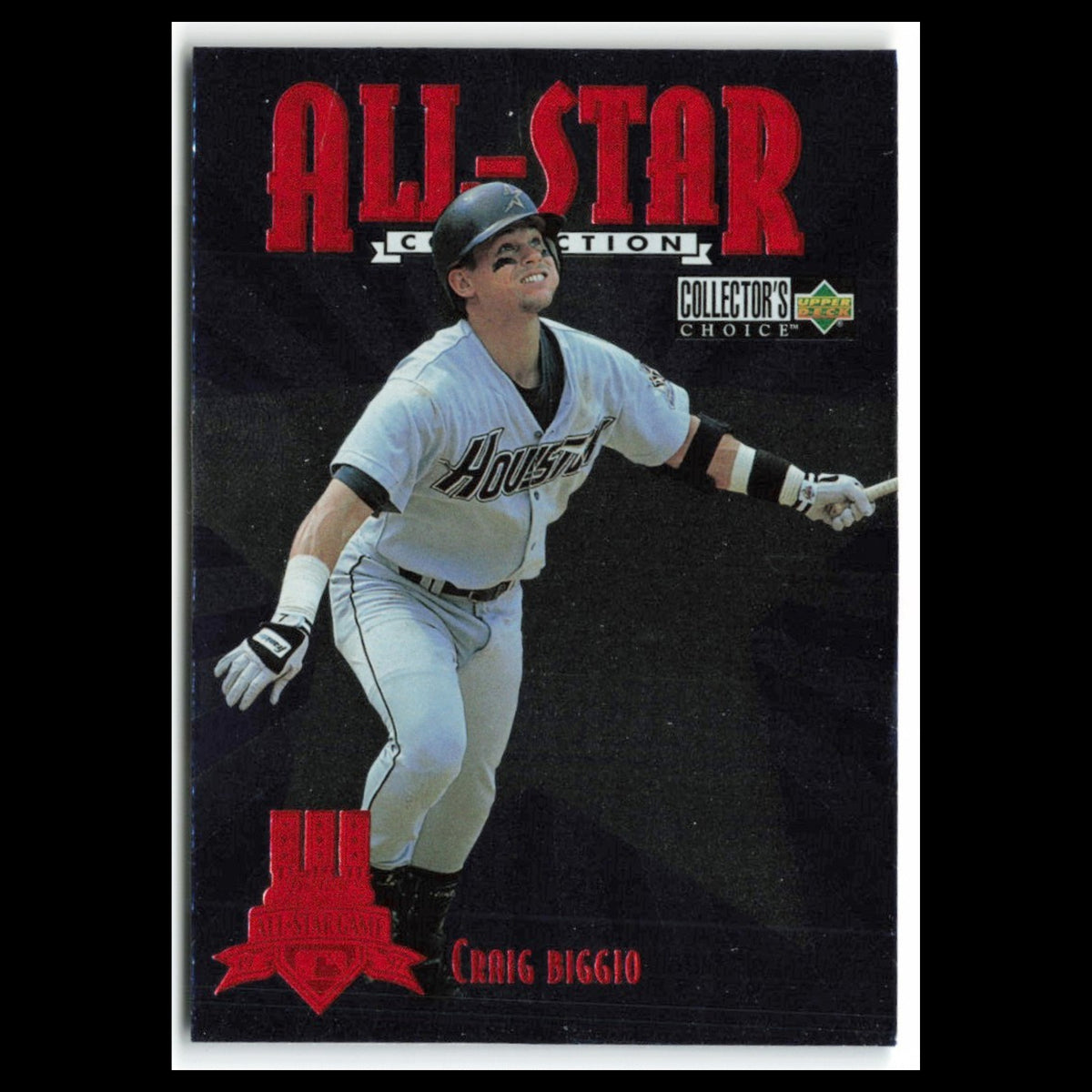 Craig Biggio #20 1997 Collectors Choice All-Star Connection Houston Astros Card