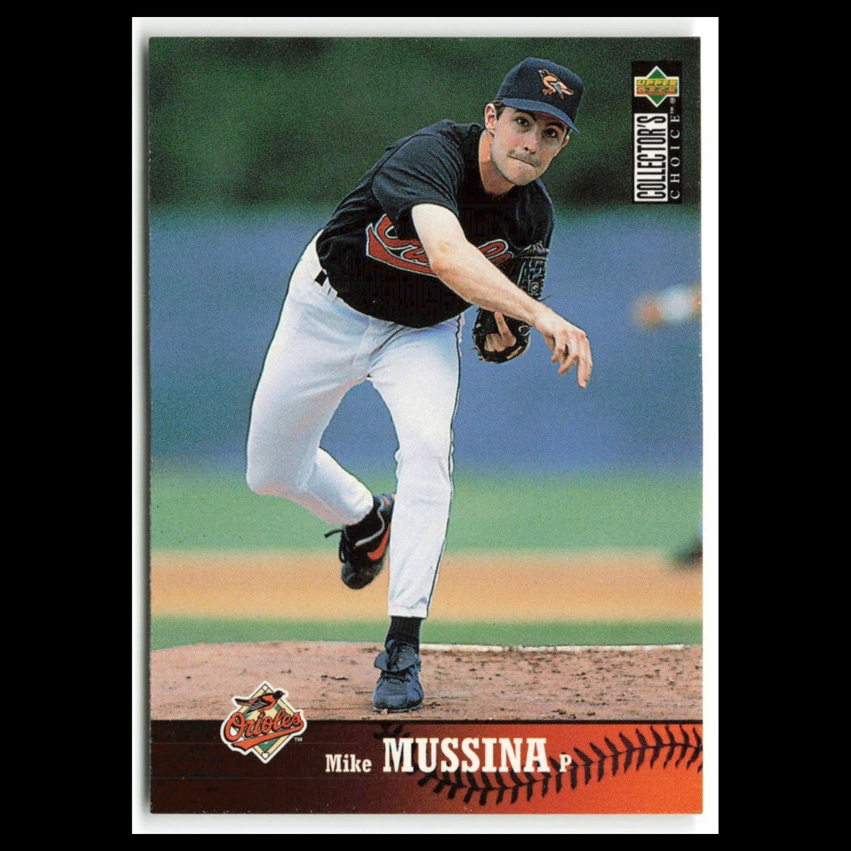 Mike Mussina #271 1997 Collectors Choice Baltimore Orioles Baseball Card MLB NM