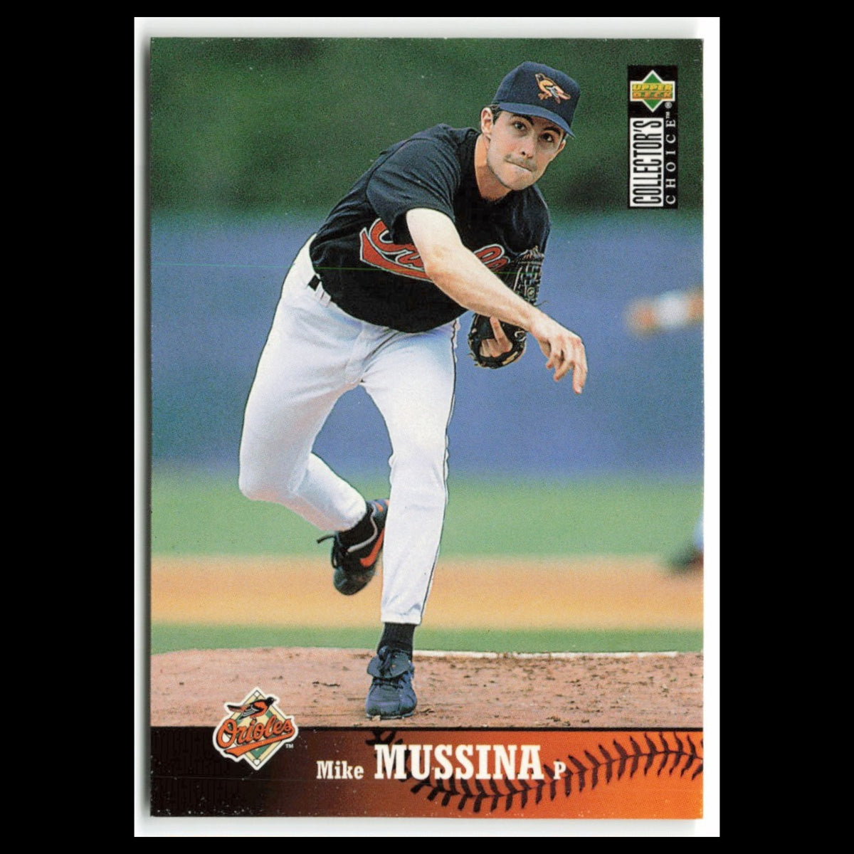 Mike Mussina #271 1997 Collectors Choice Baltimore Orioles Baseball Card MLB NM
