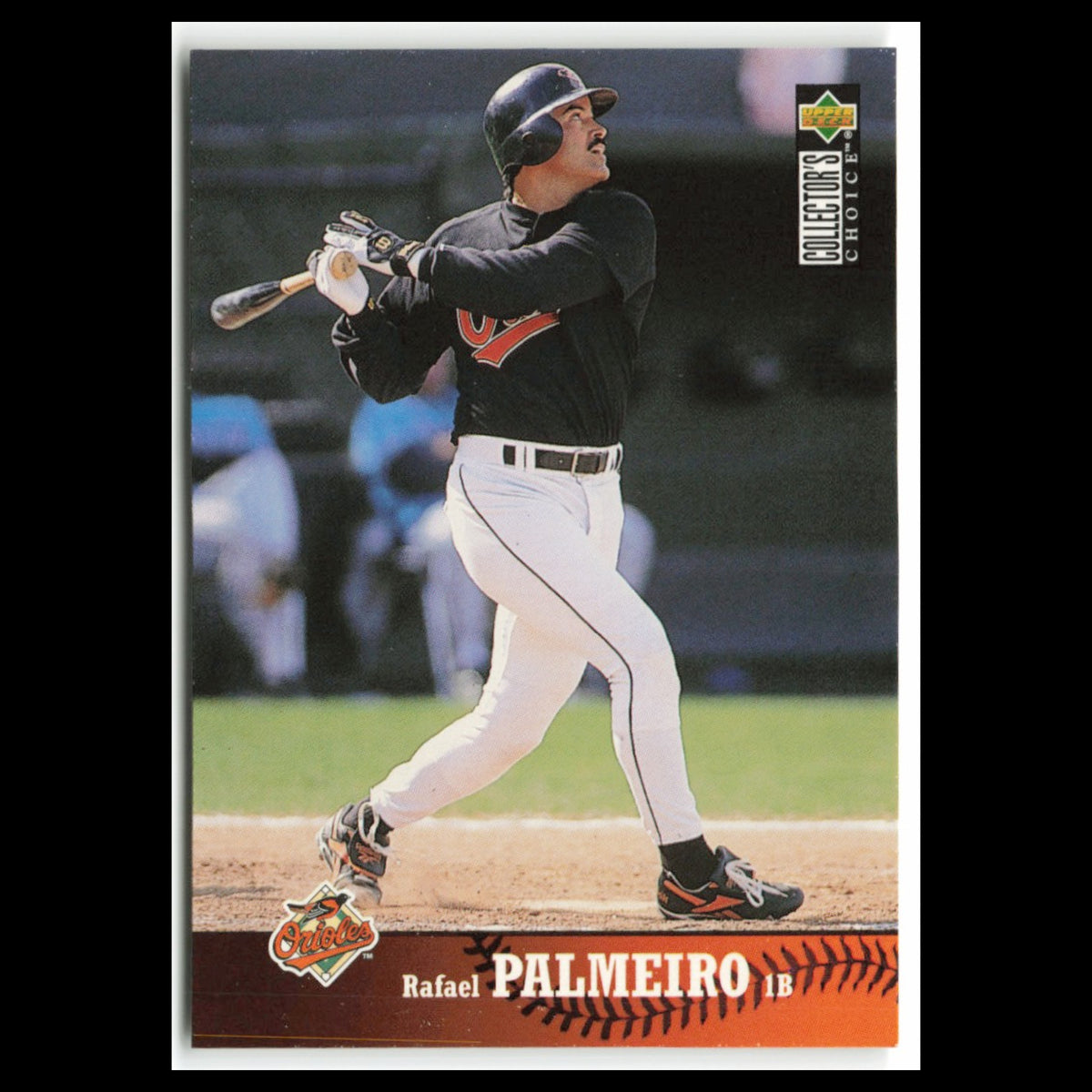 Rafael Palmeiro #272 1997 Collectors Choice Baltimore Orioles Baseball Card MLB