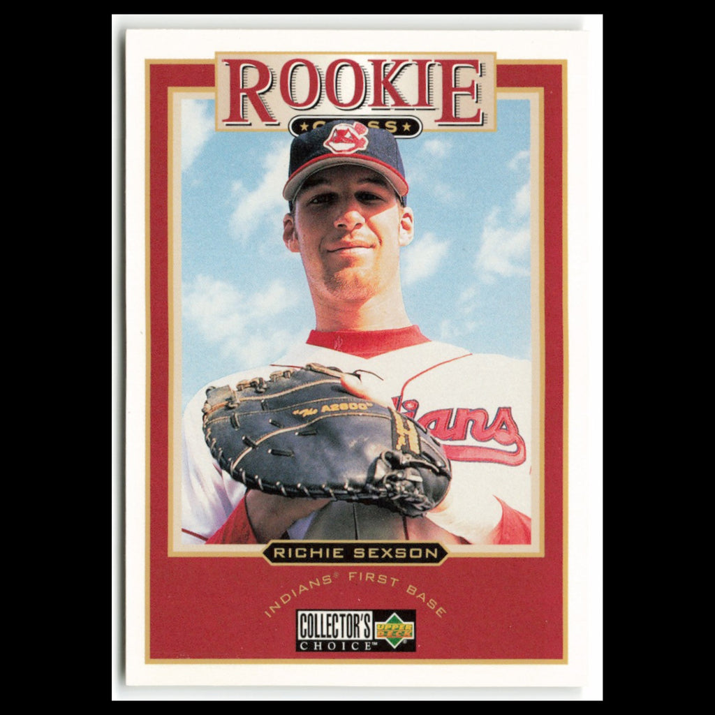 Richie Sexson Rookie #463 1997 Collectors Choice Cleveland Indians Baseball Card