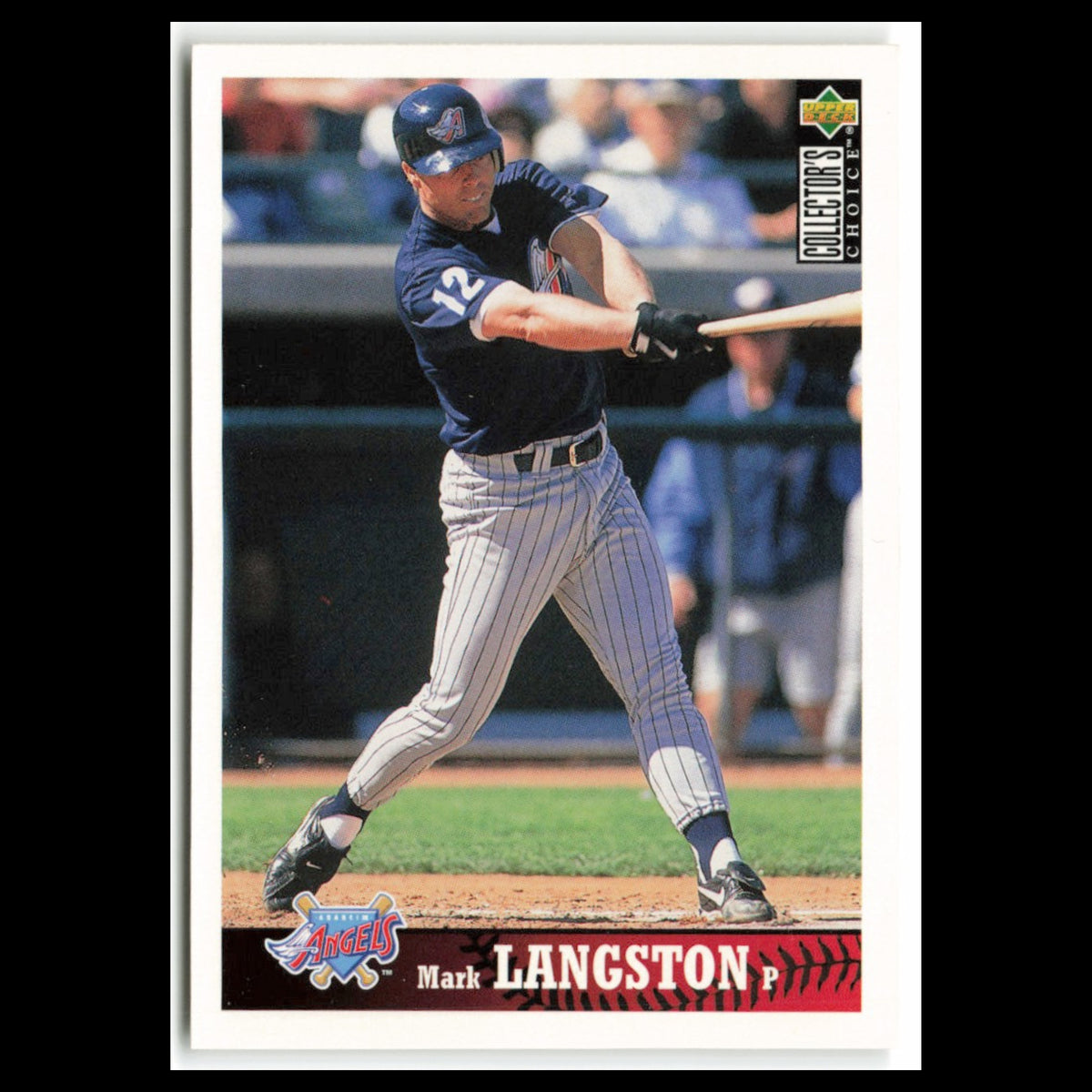 Mark Langston #261 1997 Collectors Choice Anaheim Angels Baseball Card MLB NM