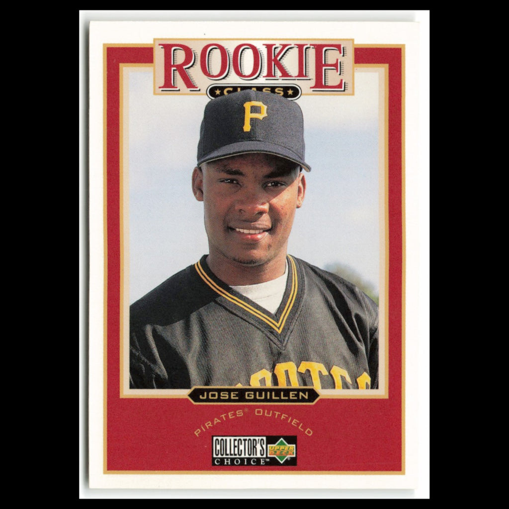 Jose Guillen Rookie #465 1997 Collectors Choice Pittsburgh Pirates Baseball Card