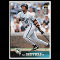 Gary Sheffield #345 1997 Collectors Choice Florida Marlins Baseball Card MLB NM