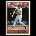 Johnny Damon #196 1997 Topps Kansas City Royals Baseball Card MLB NM