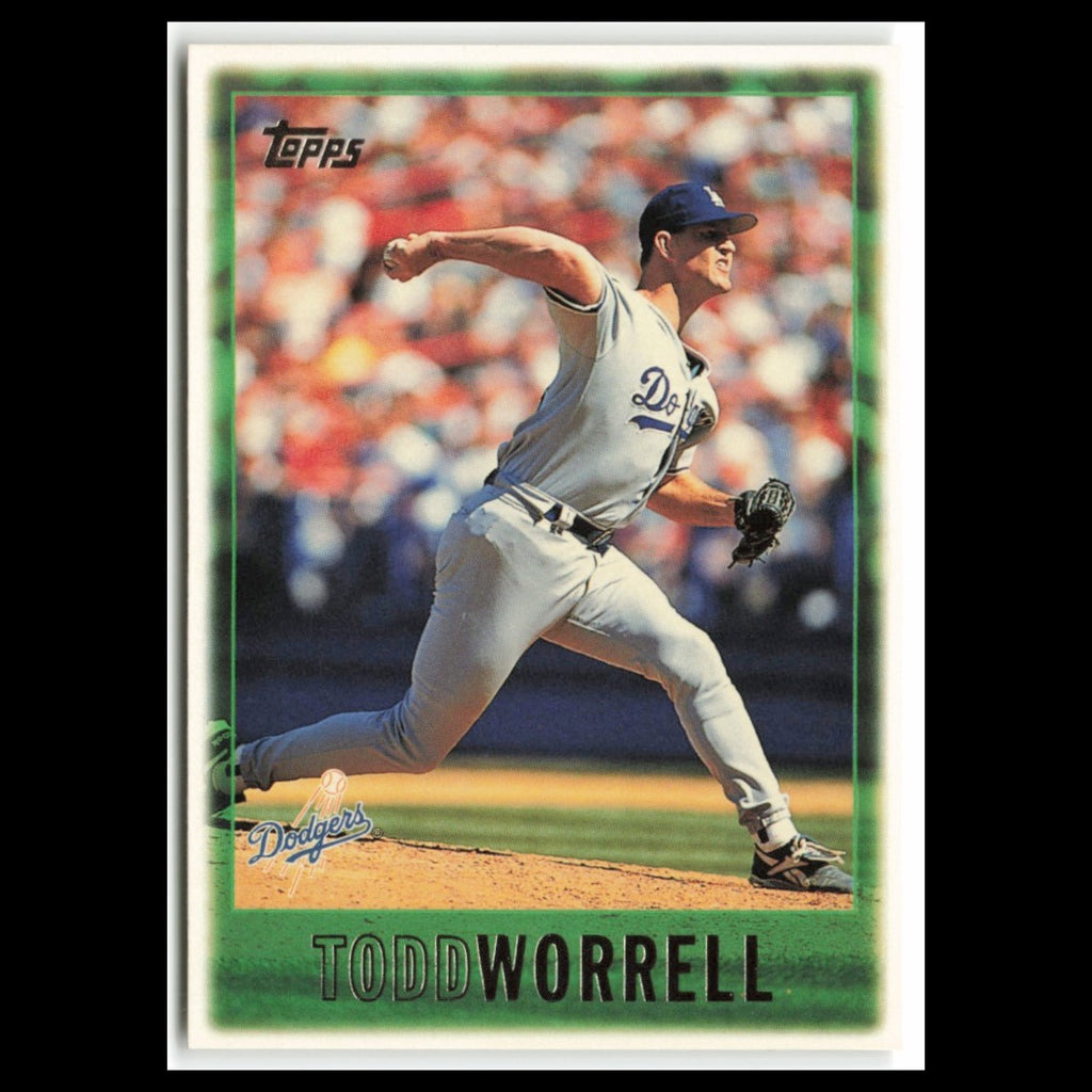 Todd Worrell #226 1997 Topps Los Angeles Dodgers Baseball Card MLB NM