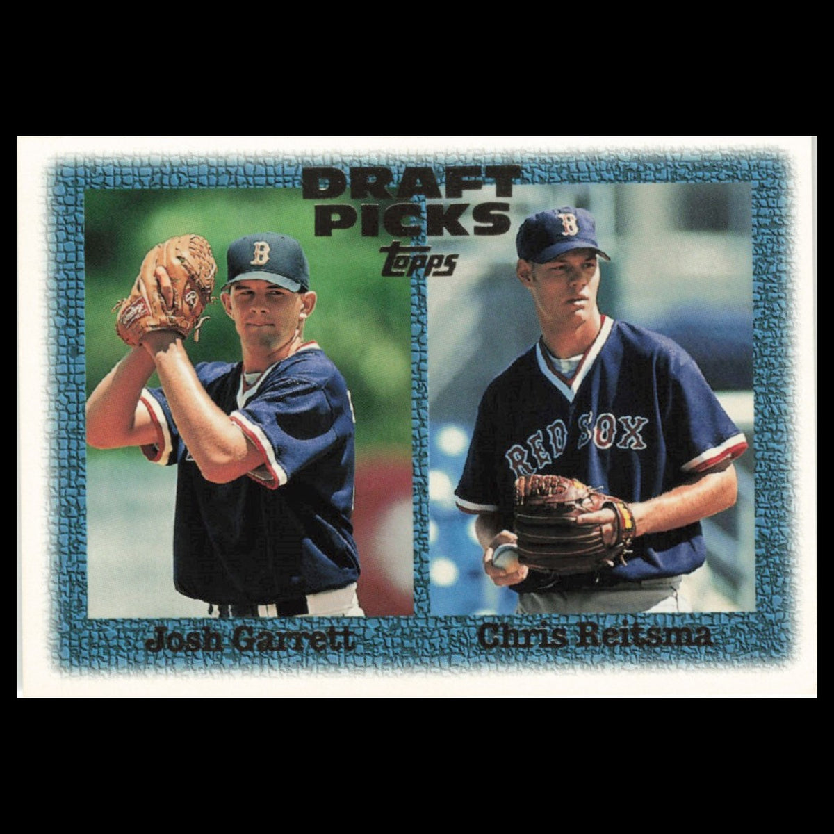 Josh Garrett/Chris Reitsma Rookie #273 1997 Topps Boston Red Sox Baseball Card