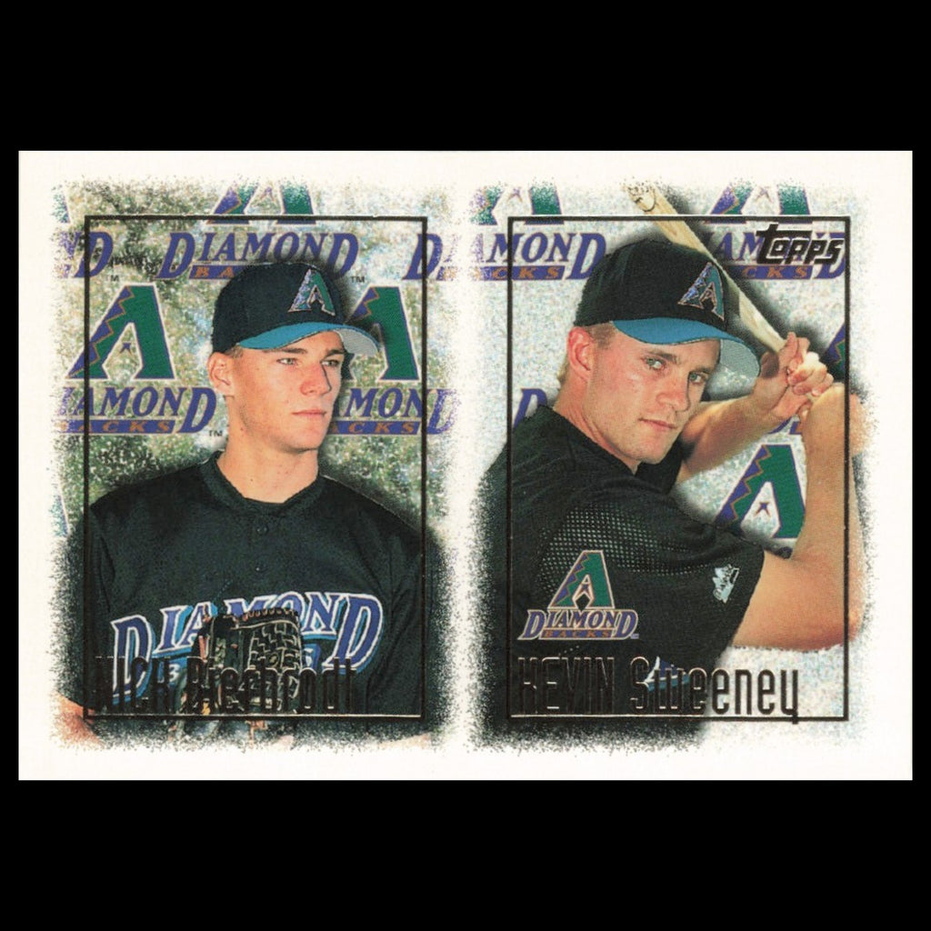 Nick Bierbrodt/Kevin Sweeney Rookie #249 1997 Topps Arizona Diamondbacks Card NM