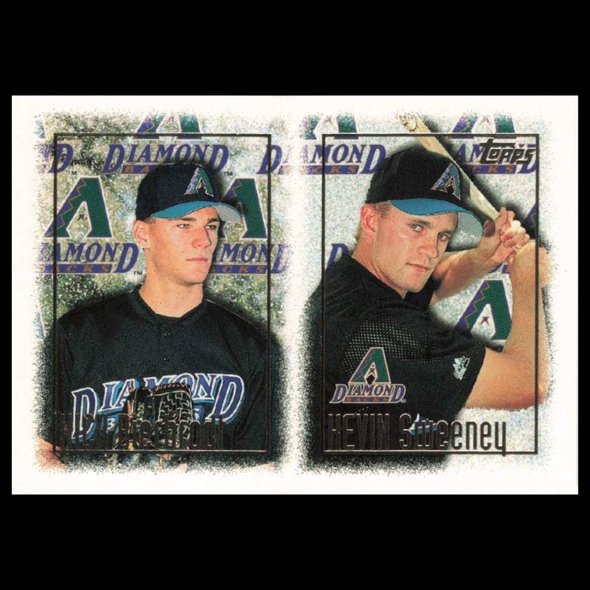 Nick Bierbrodt/Kevin Sweeney Rookie #249 1997 Topps Arizona Diamondbacks Card NM