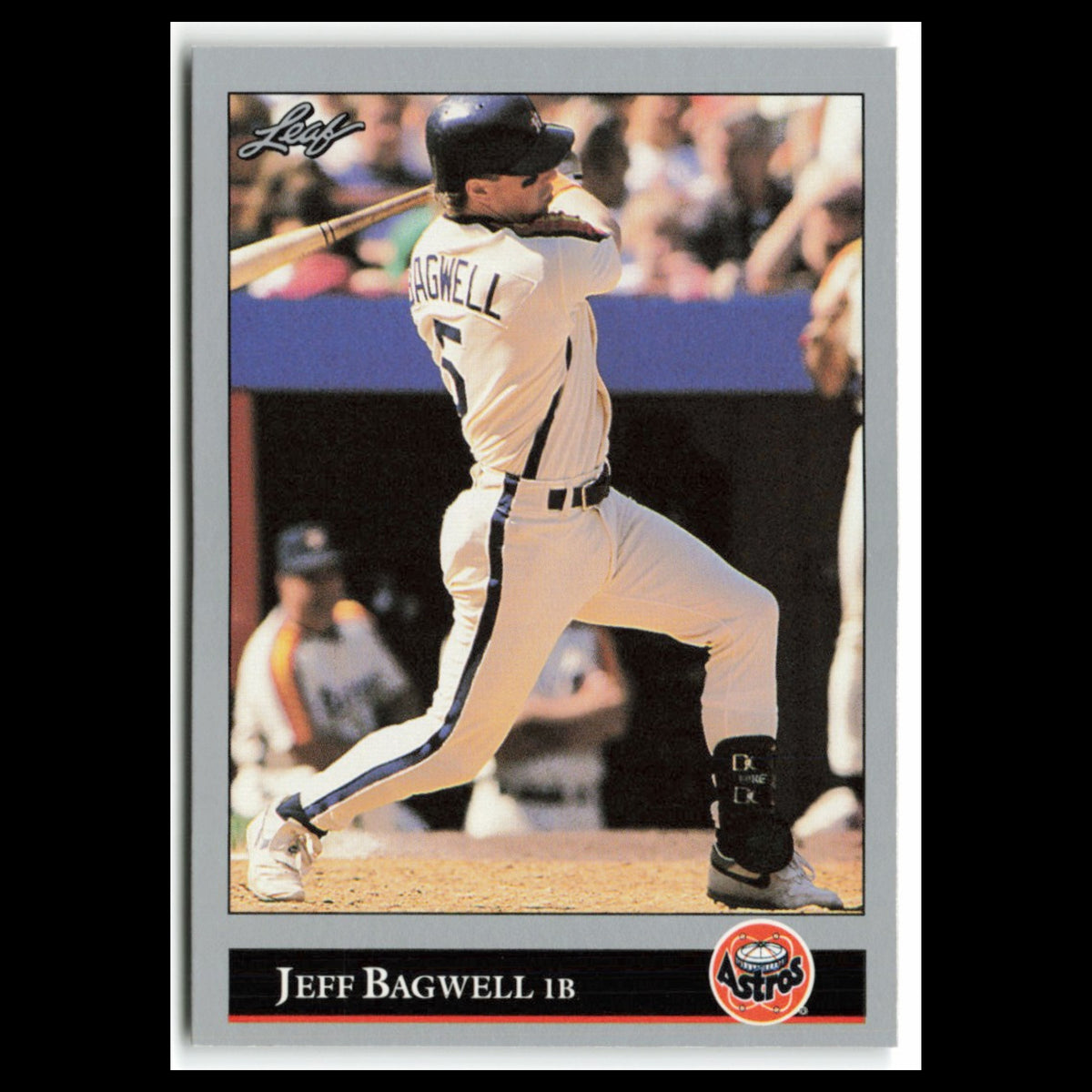 Jeff Bagwell #28 1992 Leaf Houston Astros Baseball Card MLB NM