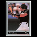 Steve Sax #217 1992 Leaf Chicago White Sox Baseball Card MLB NM