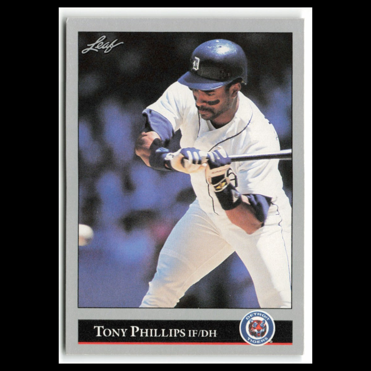 Tony Phillips #40 1992 Leaf Detroit Tigers Baseball Card MLB NM