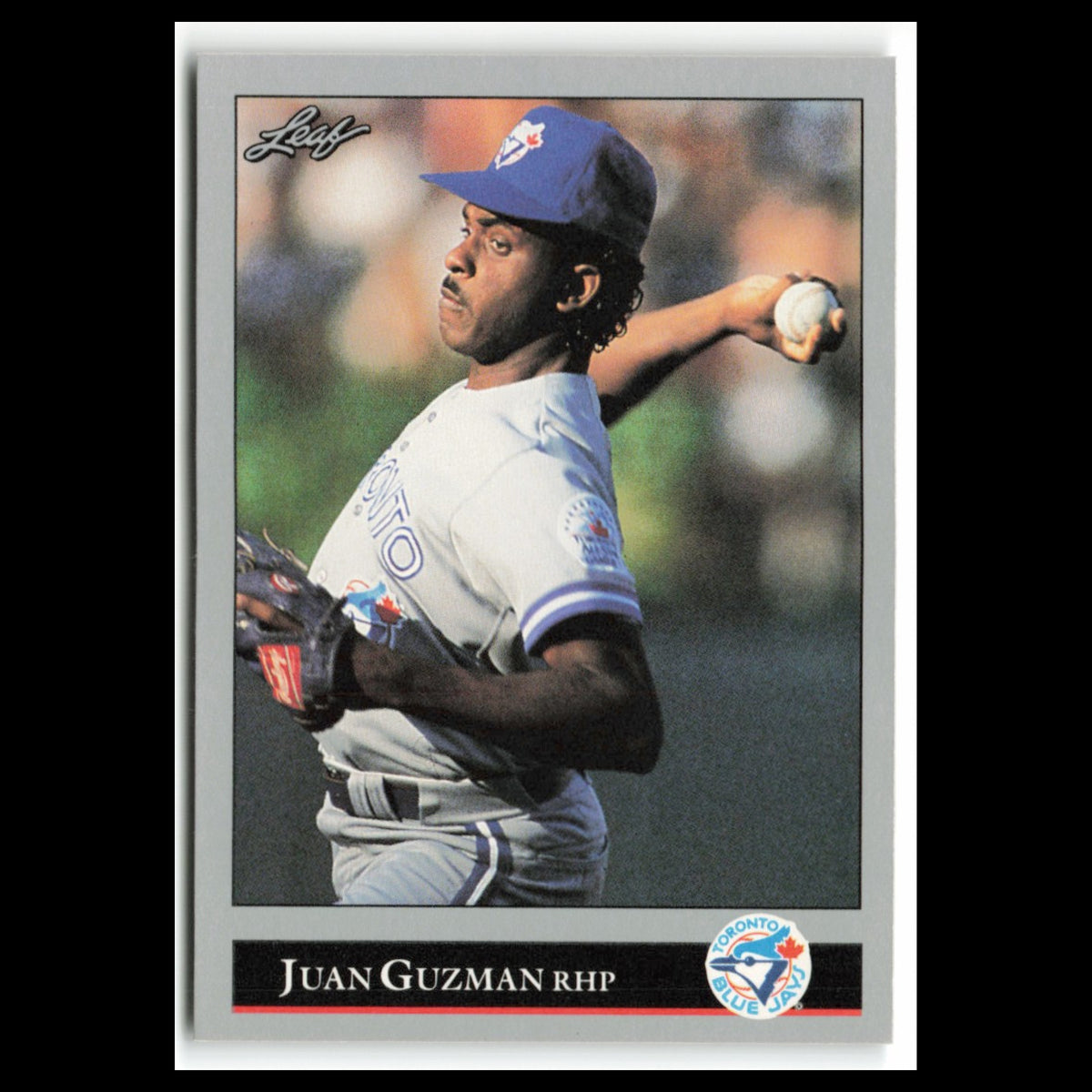 Juan Guzman Rookie #35 1992 Leaf Toronto Blue Jays Baseball Card MLB NM