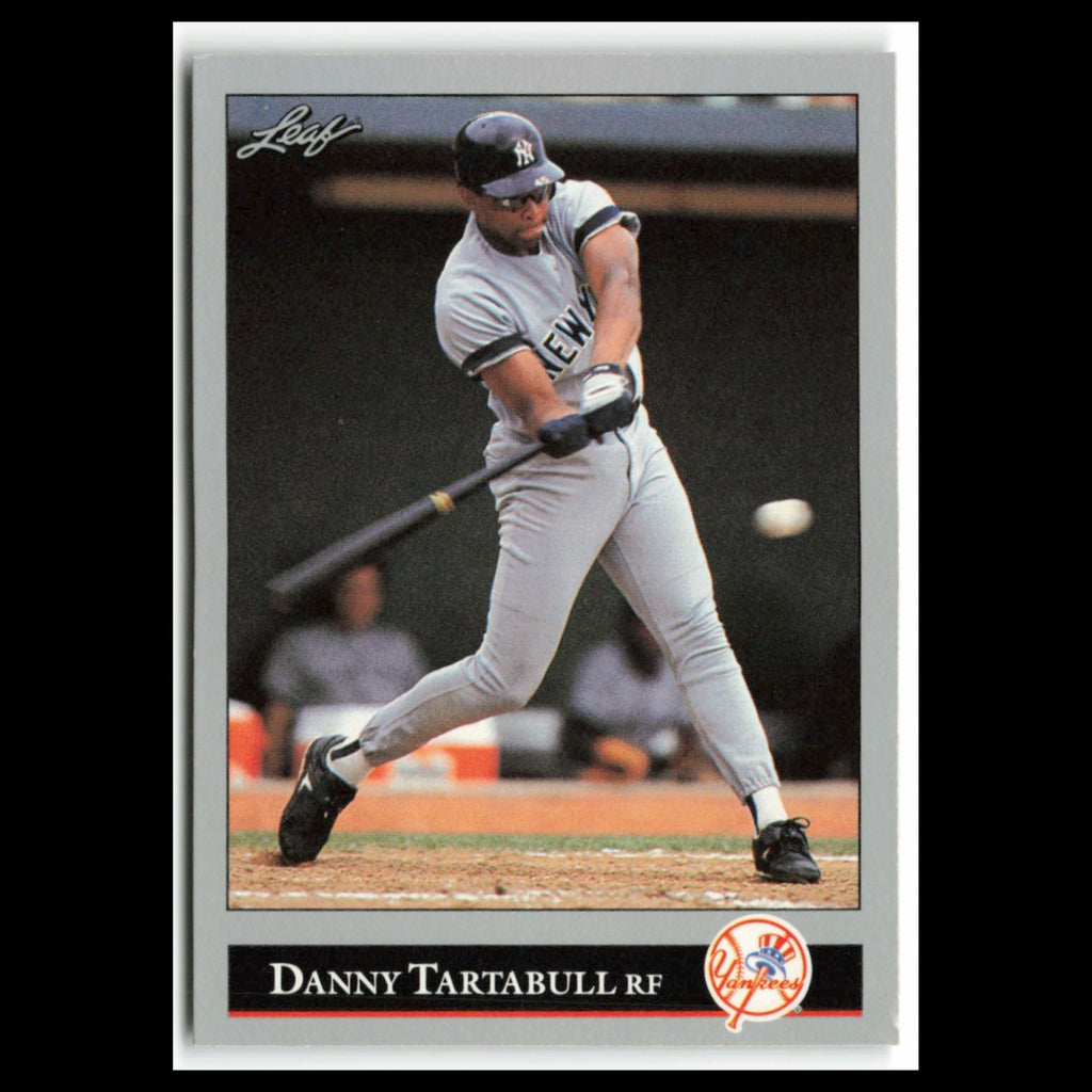 Danny Tartabull #406 1992 Leaf New York Yankees Baseball Card MLB NM