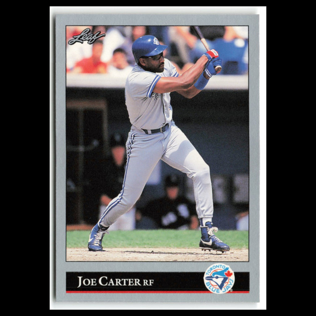 Joe Carter #375 1992 Leaf Toronto Blue Jays Baseball Card MLB NM