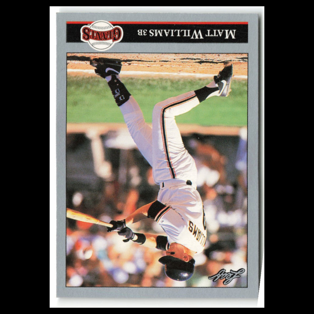 Matt Williams #373 1992 Leaf San Francisco Giants Baseball Card MLB NM