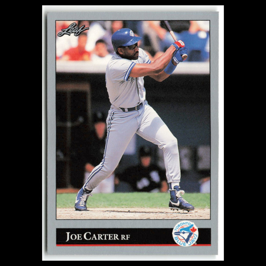 Joe Carter #375 1992 Leaf Toronto Blue Jays Baseball Card MLB NM