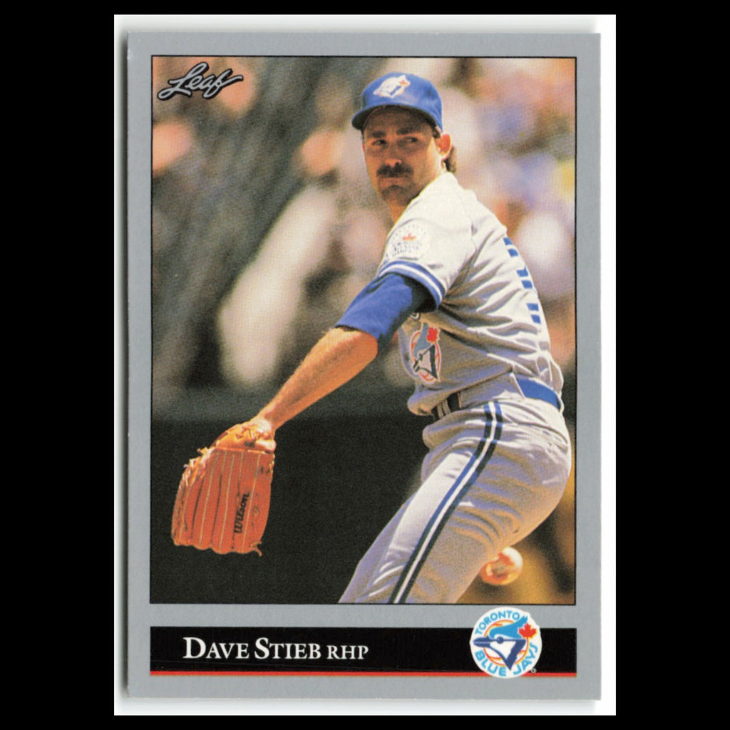 Dave Stieb #291 1992 Leaf Toronto Blue Jays Baseball Card MLB NM